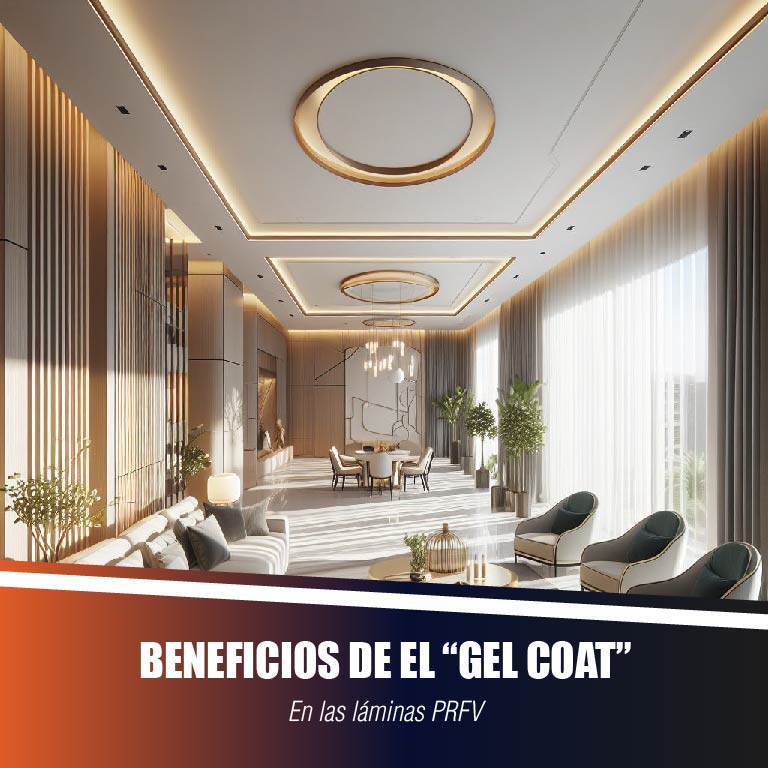 LAMINAS PRFV  (Plástico reforzado con fibra de vidrio - tejido de vidrio - GEL COAT)