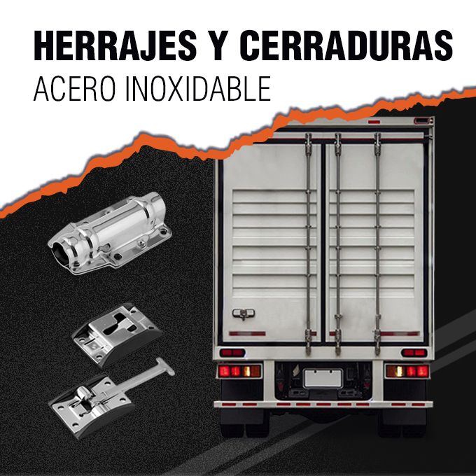 Herrajes para Furgones y cuartos fríos